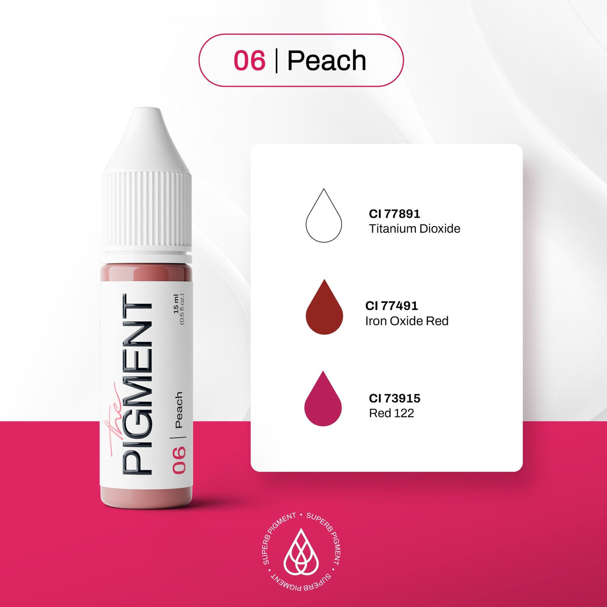 The Pigment - 06 Peach - 15ml