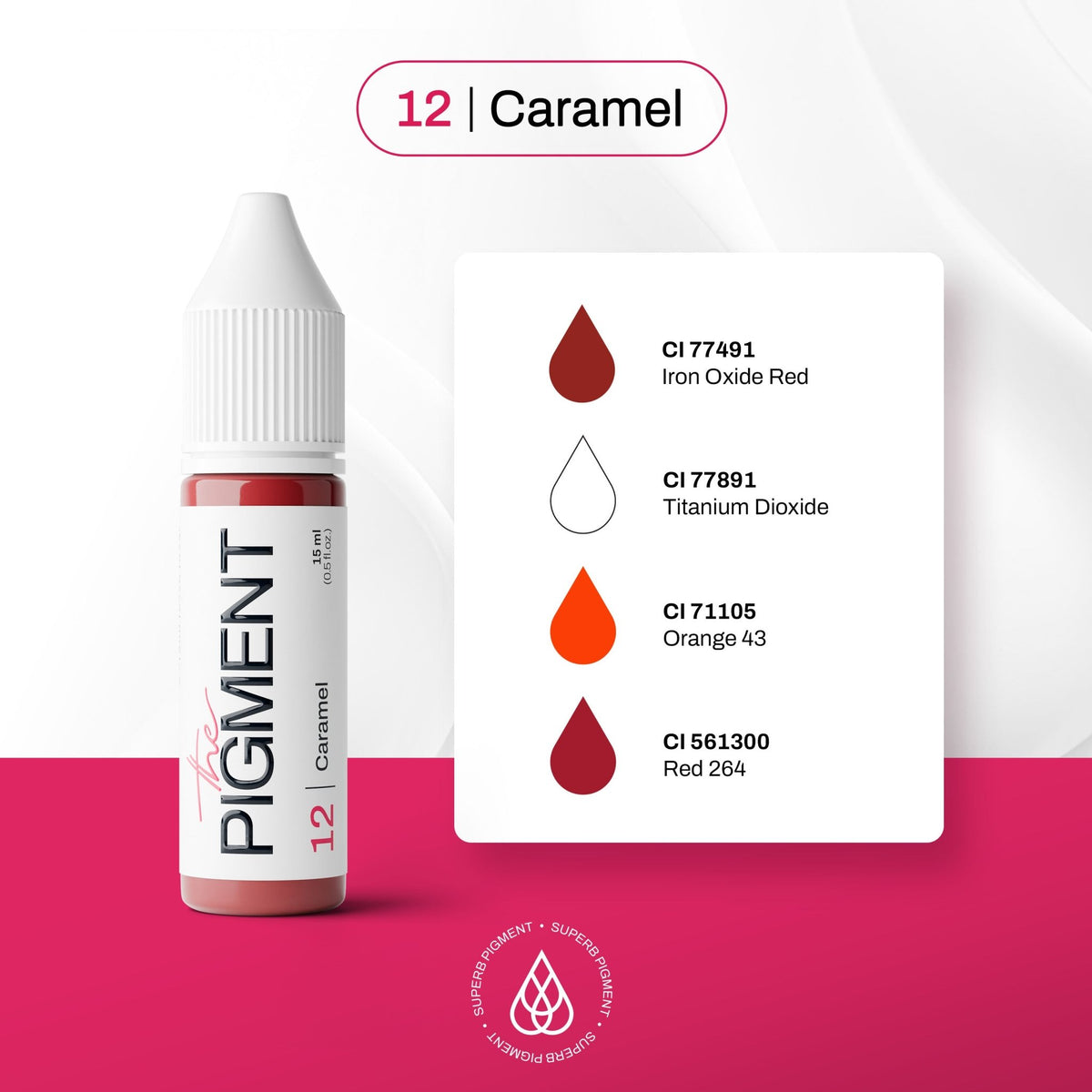 The Pigment - 12 Caramel - 15ml