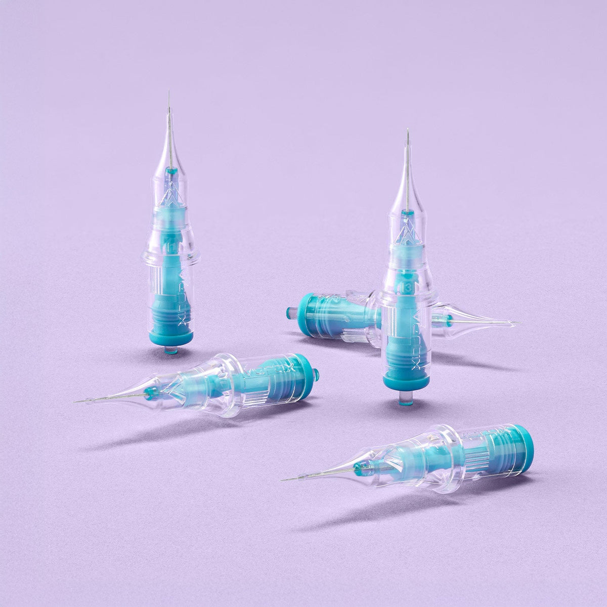 Vertix Academy 1 Round Liner cartridge colour-coded caps