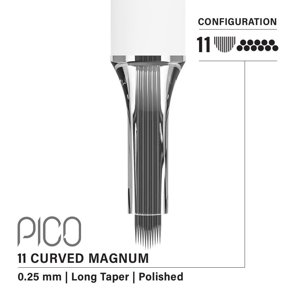 Vertix Pico 11 Magnum Curved cartridge box packaging