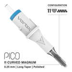 Vertix Pico 11 Magnum Curved PMU cartridge needle, single piece